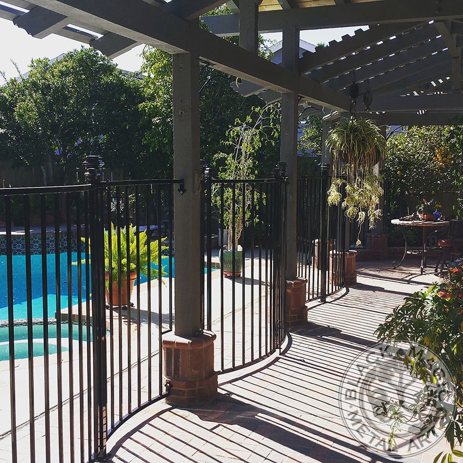 pool enclosure fence