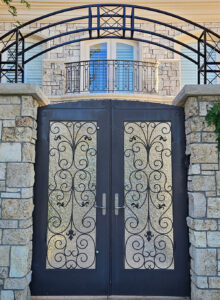 custom metal gate