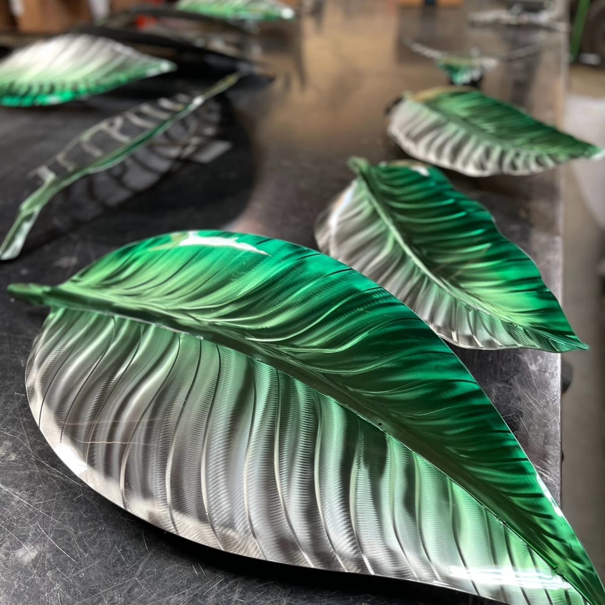 Metal leaf fabrication